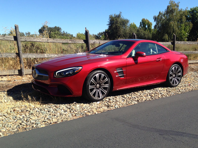 Hitting the Road in the New MercedesBenz SL450 The Drive