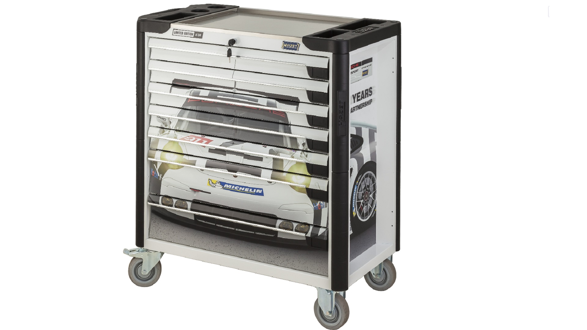 Hazet Produces Limited Edition Porsche Motorsport Tool Chest The Drive